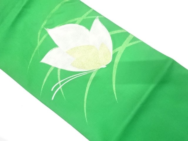 JAPANESE NAGOYA OBI / WOVEN BUTTERFLY